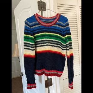 American Eagle Womens striped sweater
